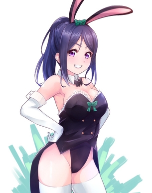 こんなえっちでセクシーなウサギがいたらぜひ買いたいバニーガールな女の子の二次元エロ画像