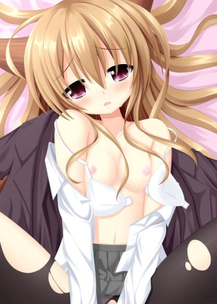 あえて見せないエロ画像！セックスしてるけど結合部分が見えないので妄想力が試される玄人向け二次元エロ画像