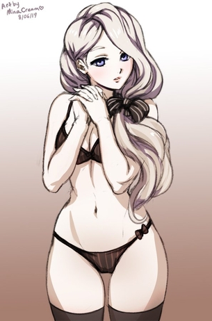 ニーソックスを履いてる女の子に踏まれたいという欲求は年を越しても消えないと思う二次元エロ画像