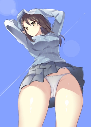 【ガールズ&パンツァー】ミカのかっこいい・かわいい二次エロ画像