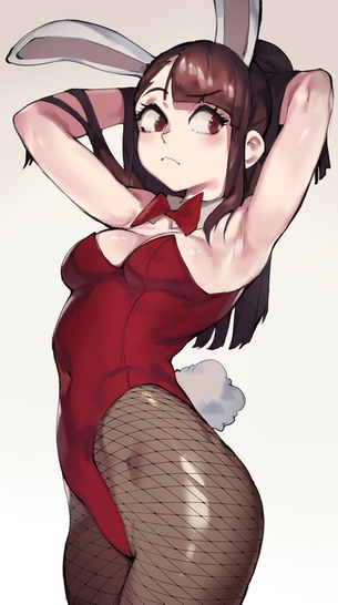 心も体もぴょんぴょんしてしまうバニーガールなお姉さまの二次元エロ画像