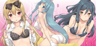 いつも思うんだけど私こんな可愛い下着持ってないんだけど枯れてるのかな？というのが身にしみる二次元エロ画像。