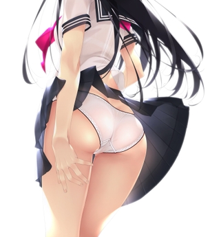 おっぱいもいいけどたまにはお尻もね！っていう二次元エロ画像