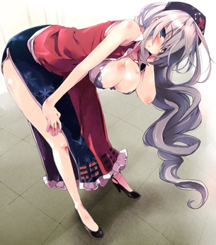 【東方Project】八意永琳のエッチでがっつり抜けるエロ画像