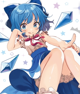 【東方Project】チルノの壁紙(PC・スマホ)にできそうな高画質なエロ画像