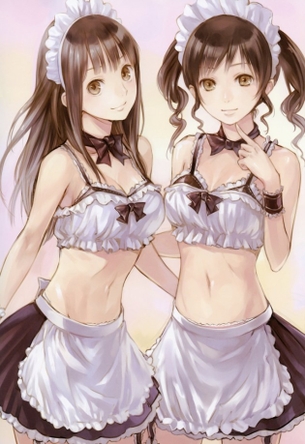 メイドのジョージ？情事？とにかくえっちなメイドさんがえっちなことをしてる普通の二次元エロ画像です！