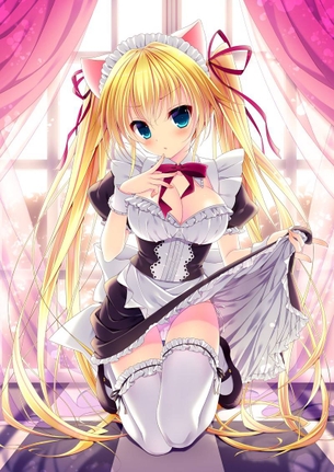【エロ画像】メイドのヤラシイ画像を今日のオカズにしませんか？