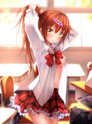 【エロ画像】中二病でも恋がしたい！ 丹生谷森夏と漫画みたいなHがしたくなる抜きヌキ二次エロ画像