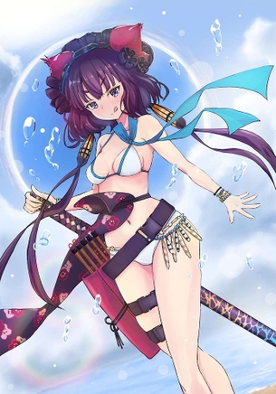 【エロ画像】可愛い葛飾北斎の画像を集めてみたが、エロすぎだろ・・・(Fate Grand Order)