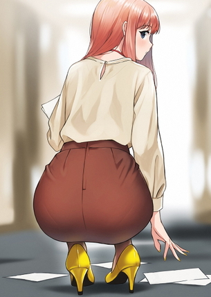 【二次】お尻のラインがはっきり見える恰好ってエロいよね