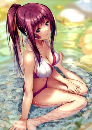 【2次】おっぱいの谷間が素敵な女の子のエロ画像その34