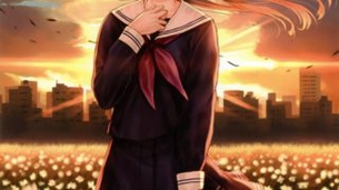 制服の可愛い二次元画像。