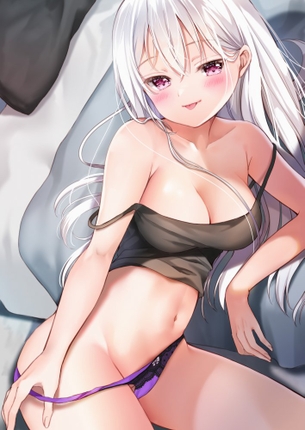 銀髪ってほんとうにエロくないですか？こんなにエロくていいんですか？