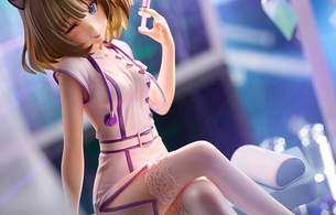 『アイドルマスター シンデレラガールズ』高垣楓のえっちな太ももナース姿のエロフィギュア