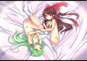 【東方Project】東風谷早苗の壁紙(PC・スマホ)にできそうな高画質なエロ画像
