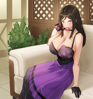コンドームを咥えたりしてる女の子ってそれだけでそそりますよね！っていう二次元エロ画像