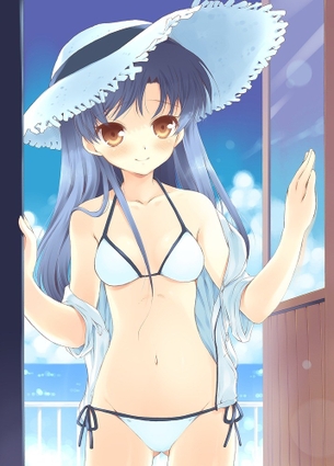 正月も空けたので夏に向けて水着少女の二次元エロ画像で夏待機しよう！