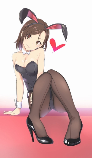 今年は何年？バニーガール年？え、違うって？今日からここだけバニーガール年の二次元エロ画像