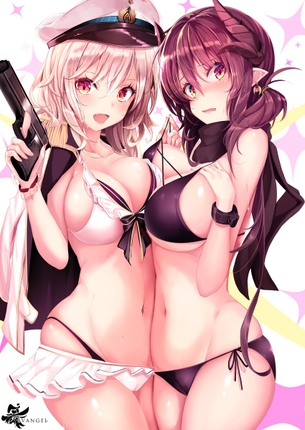 おっぱいを合わせて乳合わせとかいつかしてみたい事ナンバーワンな二次元エロ画像