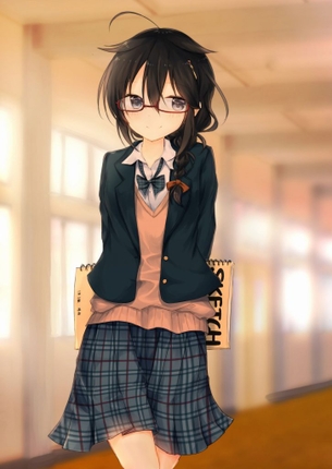 制服のエロ画像をアップ！
