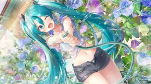 【ボーカロイド】初音ミクがオナニーしているのを想像して即抜き二次エロ画像