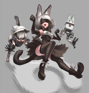 【NieR Automata】2Bの可愛い絵炉画像まとめ