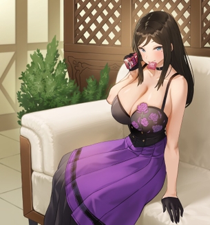 コンドームを咥えたりしてる女の子ってそれだけでそそりますよね！っていう二次元エロ画像