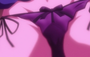 アニメ『戦闘員、派遣します！』2話で女の子のスカートをめくってエロい紐パン丸見えなど！