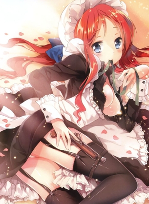 【メイド】メイド服を着たかわいい女の子の画像をおくれ その7