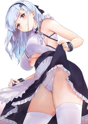 【二次エロ】アズールレーンの下乳ロイヤルメイド、ダイドーの画像まとめ！No.01【20枚】