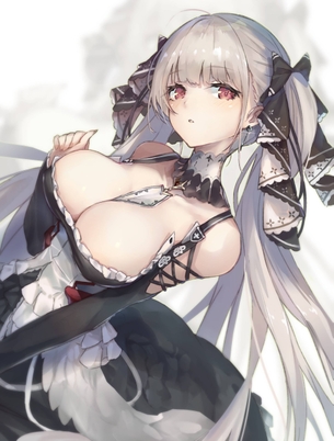 【二次エロ】アズールレーン、イラストリアス級航空母艦の三番艦フォーミダブルちゃんのくぎゅううな画像まとめ！No.01【20枚】