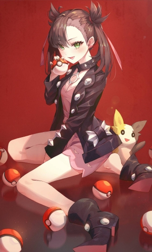 【二次エロ】ポケットモンスターソード・シールドのライバルトレーナー、マリィちゃんの画像まとめNo.05【20枚】