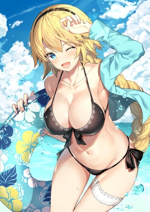 【二次】Fate/GrandOrder、オルレアンの聖処女ジャンヌ・ダルクのエロ画像まとめ！No.05【20枚】