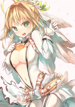 セイバーの悩殺必死のセクシーポーズのエロ画像！【Fate Grand Order】