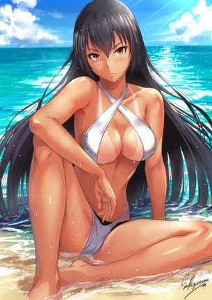 水着のエッチな魅力が分かるエロ画像