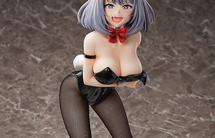 『手品先輩』先輩のエロいおっぱいがはみ出しそうなエロバニー姿のエロフィギュア！