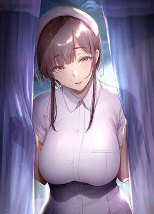 【二次】看病してほしい美少女ナースの微エロ画像