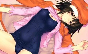 もうすぐ春だけどスク水少女が見られるまでまだまだだよね！だったら二次元エロ画像で眺めちゃおう！