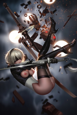 【NieR Automata】ヨルハ二号B型のエロカワイイ画像を無料でまとめて貼っていくぜ☆