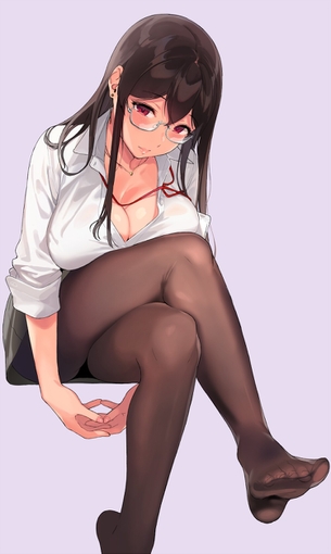 【二次】どんな男の視線も強制的に誘引する魔力がある“谷間おっぱい”のエロ画像