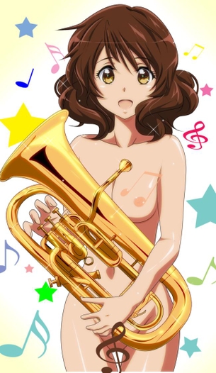 黄前久美子のおっぱいを好き放題ヤリ放題な二次エロ画像【響け！ユーフォニアム】