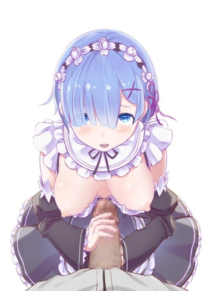 快楽に堕ちそうになってるアヘ顔のレム抜けるエロ画像！【Re:ゼロから始める異世界生活】