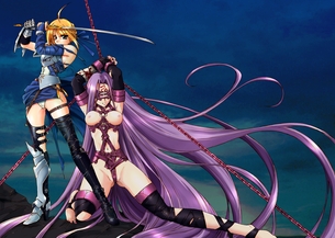 【Fate】セイバーのイキ顔になってるドエロい抜ける画像