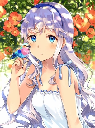 【銀髪】白く輝く銀髪の美少女画像貼ってくれ その15