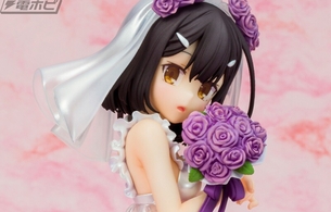 『プリズマイリヤ』美遊のエロいスケスケのビキニのウェディング姿のエロフィギュア！