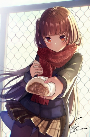 制服の二次エロ画像を愛でる。