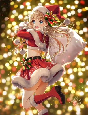 【二次画像】クリスマスの可愛いサンタガールまとめ2018！No.01【20枚】