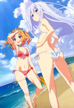 水着の二次エロ画像を愛でる。