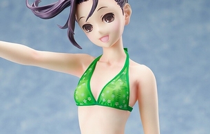 『ラブプラス』小早川凛子のスレンダーなえっち貧乳おっぱいとお尻のエロ水着フィギュア！