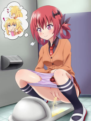 【ガヴリールドロップアウト】サターニャのイキ顔になってるドエロい抜ける画像